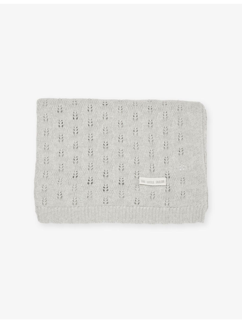 The Little Tailor Pointelle Cotton Blanket 104cm, UK version