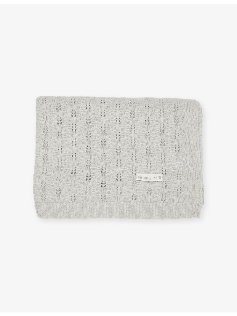 The Little Tailor Pointelle Cotton Blanket 104cm, UK version