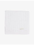 Little Tailor pointelle knit cotton baby blanket, imported from the UK
