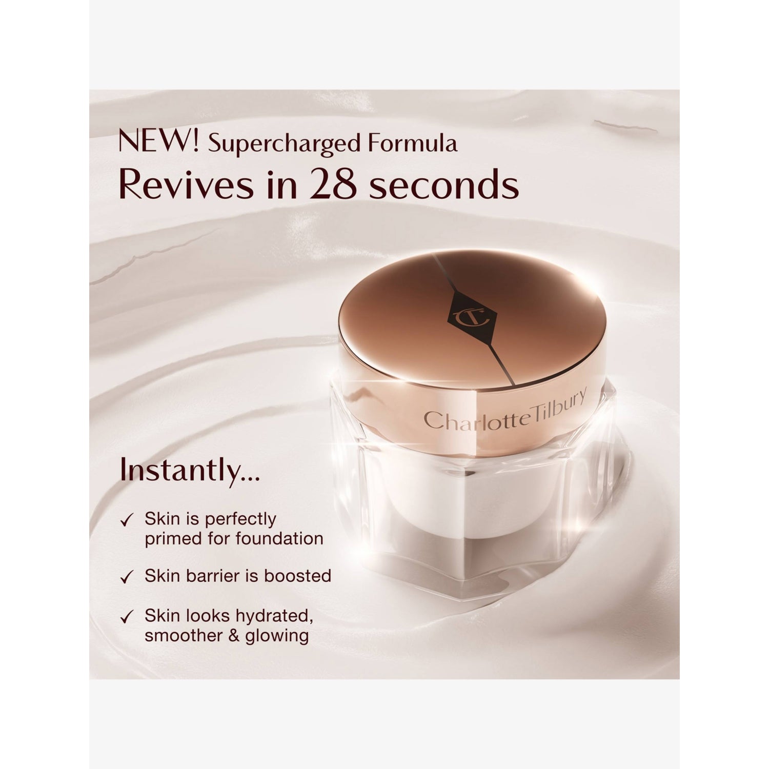 Charlotte Tilbury Magic Cream 30ml moisturiser - British product