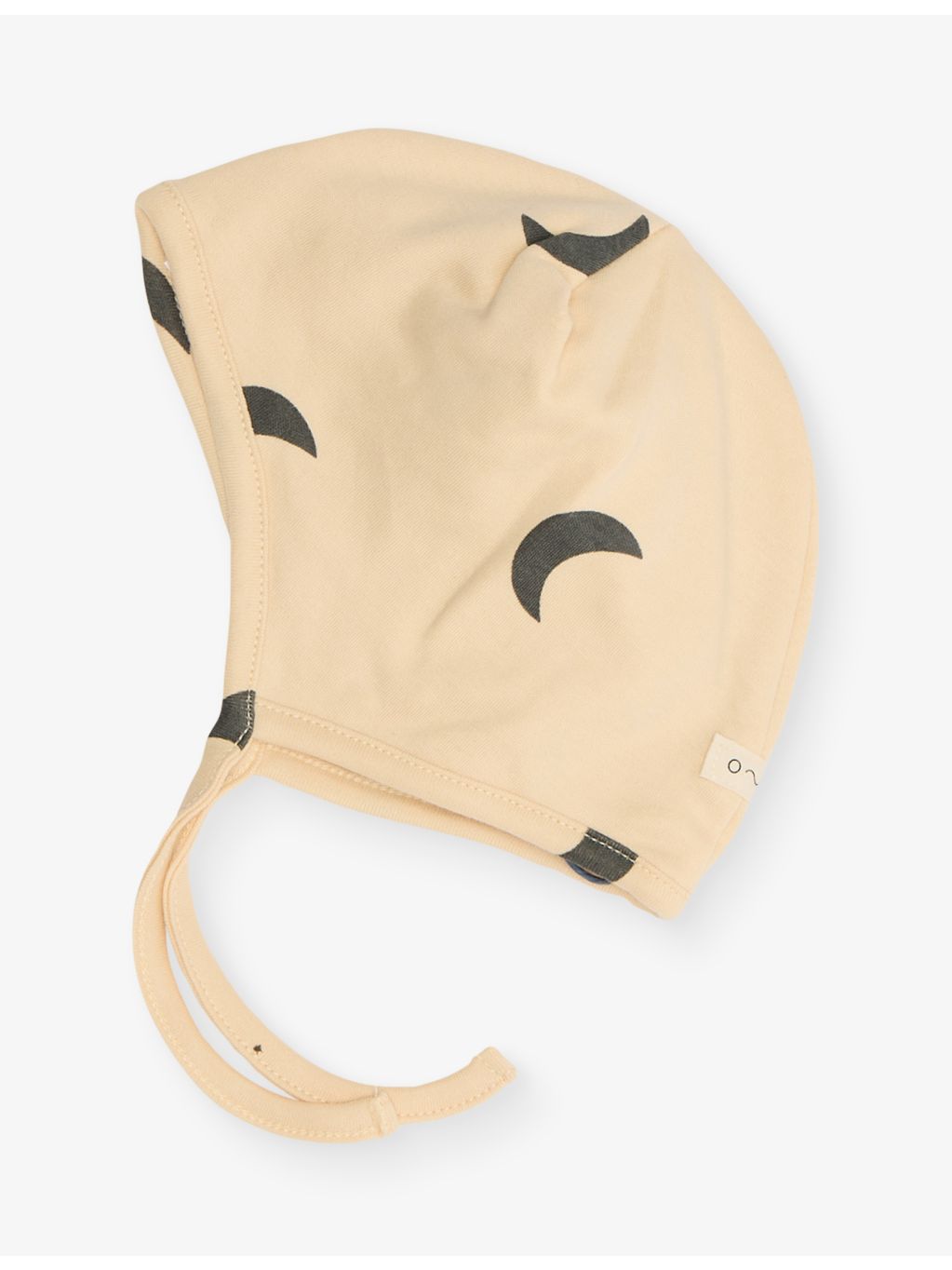 Organic Zoo cotton bonnet Midnight 0-3 months, UK version