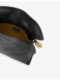 Loewe Flamenco mini leather clutch bag with shoulder strap, UK version