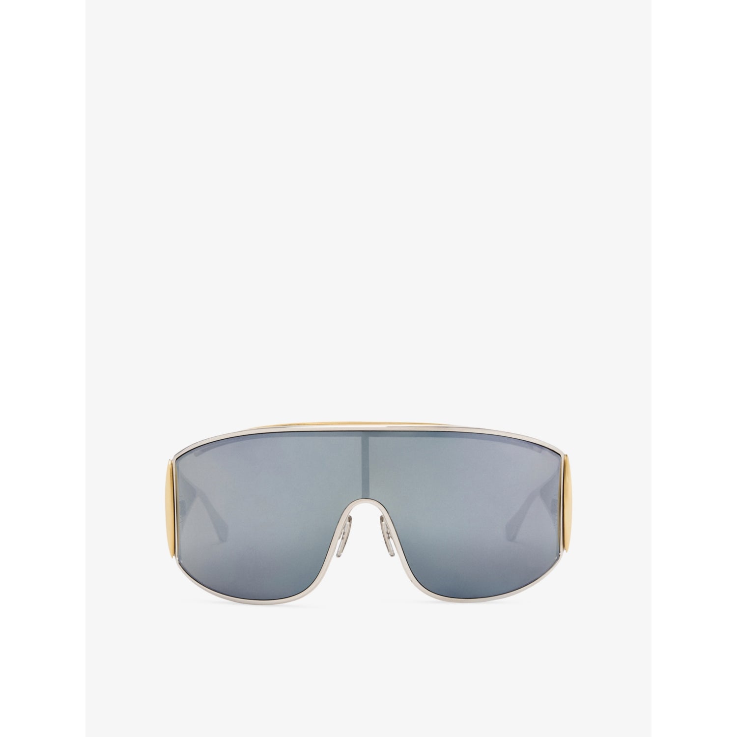 Loewe shield-frame metal sunglasses, UK version