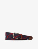 Polo Ralph Lauren Logo-Buckle Nylon Woven Belt 3cm