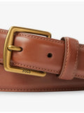 Polo Ralph Lauren logo buckle leather belt, UK version