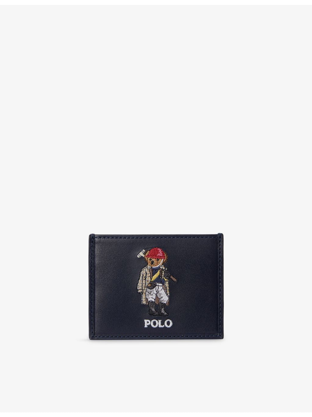 Polo Ralph Lauren Polo Bear leather card case, imported from the UK