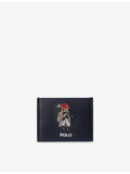 Polo Ralph Lauren Polo Bear leather card case, imported from the UK