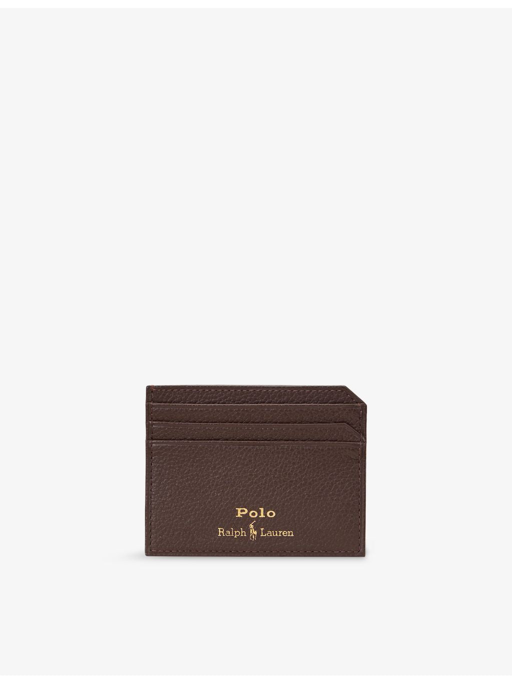 Polo Ralph Lauren leather card case grained texture (British brand)