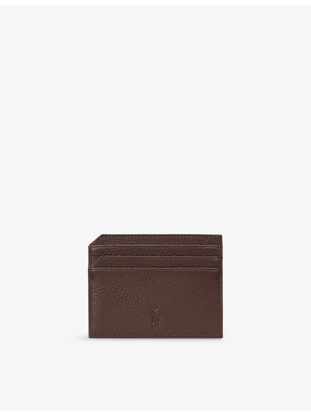 Polo Ralph Lauren leather card case grained texture (British brand)