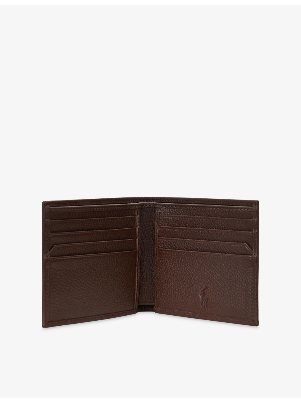 Polo Ralph Lauren logo-embossed leather billfold wallet (British brand)