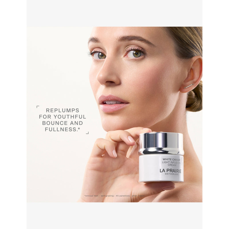 La Prairie White Caviar Light Infusion face cream 50ml, imported from the UK