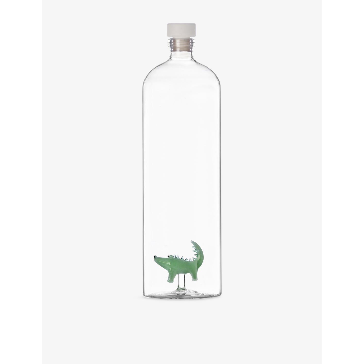 Ichendorf glass bottle crocodile 32cm (British brand)