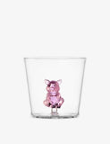 Ichendorf pig glass tumbler 8cm height - British product