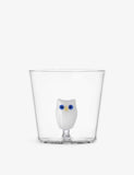 Ichendorf glass tumbler owl design 8cm - British product