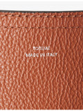 Totême belted leather tote bag with handles, imported from the UK