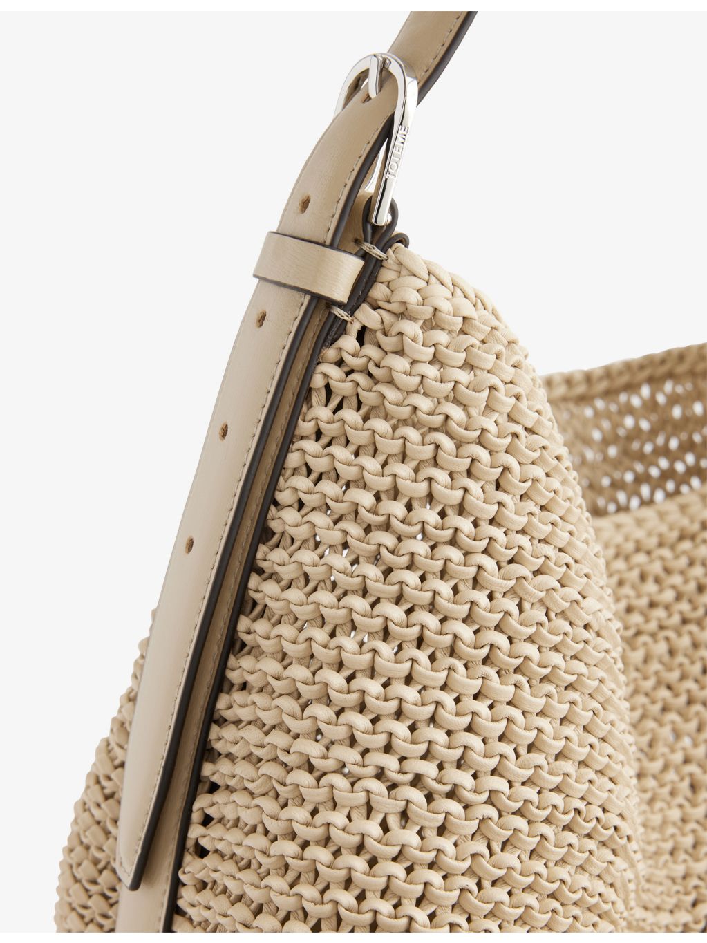 Toteme woven leather tote bag with adjustable strap - British product