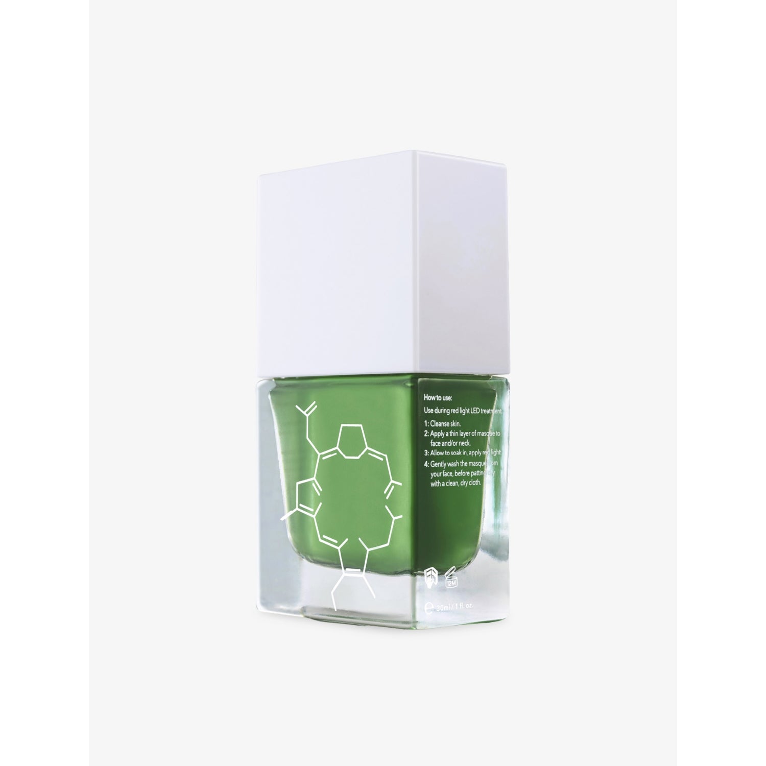 Rio Beauty Photology chlorophyl face mask for red light therapy - British product