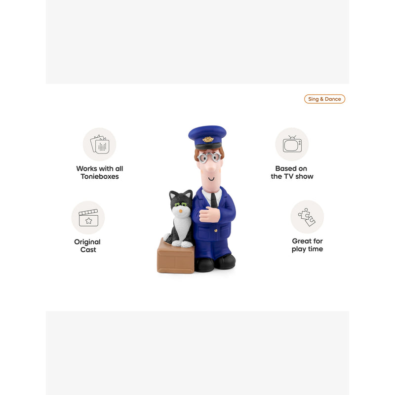 tonies Postman Pat audiobook toy for children (British brand)