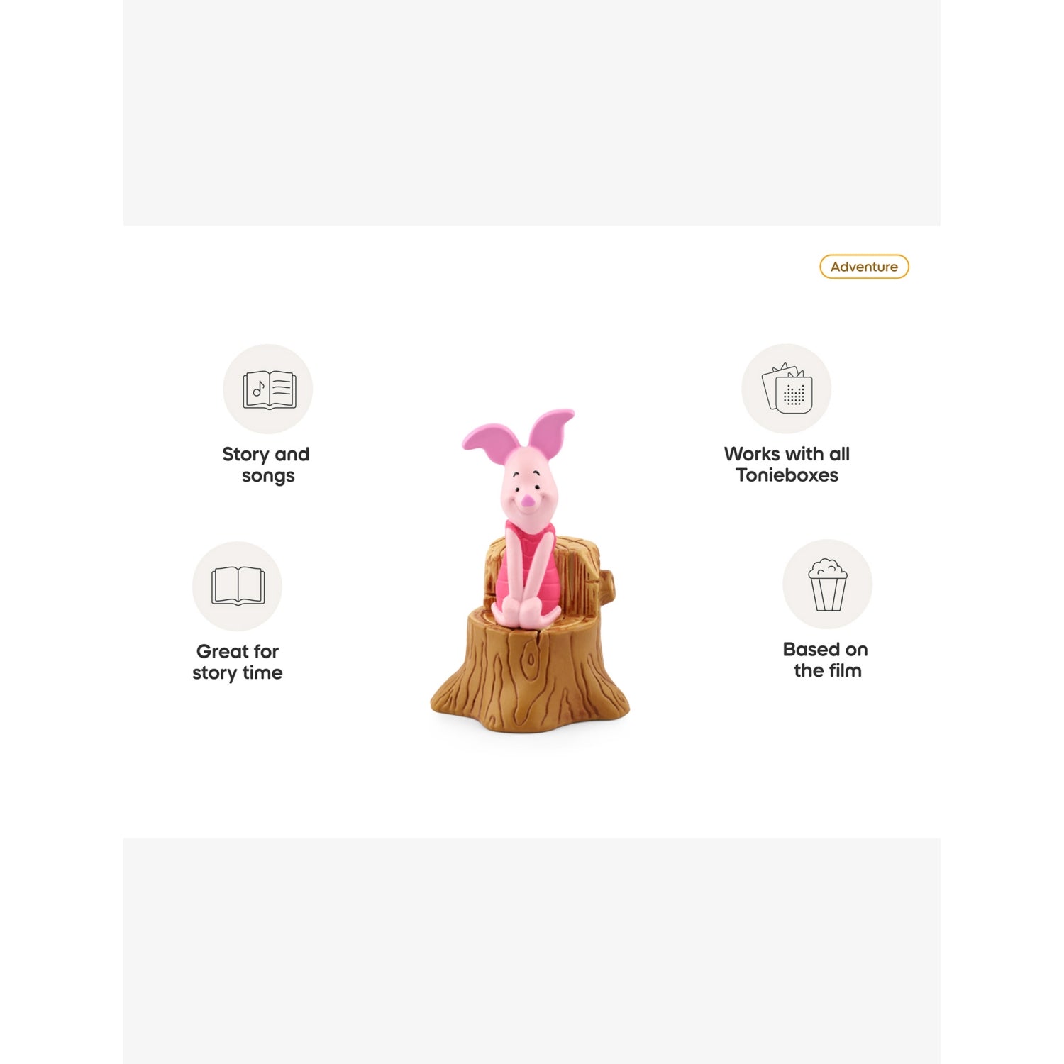 Tonies Piglet audiobook toy Disney Winnie the Pooh, imported from the UK