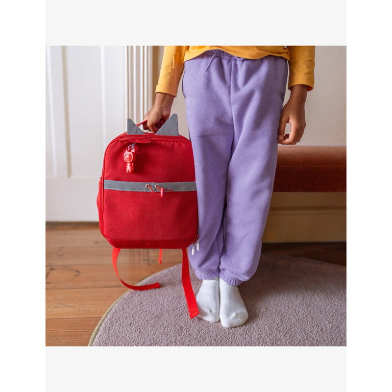 Tonies woven backpack for kids with ear embellishments (British brand)