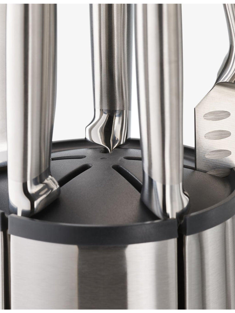 Joseph Joseph 5-piece stainless steel knife set carousel, imported from the UK