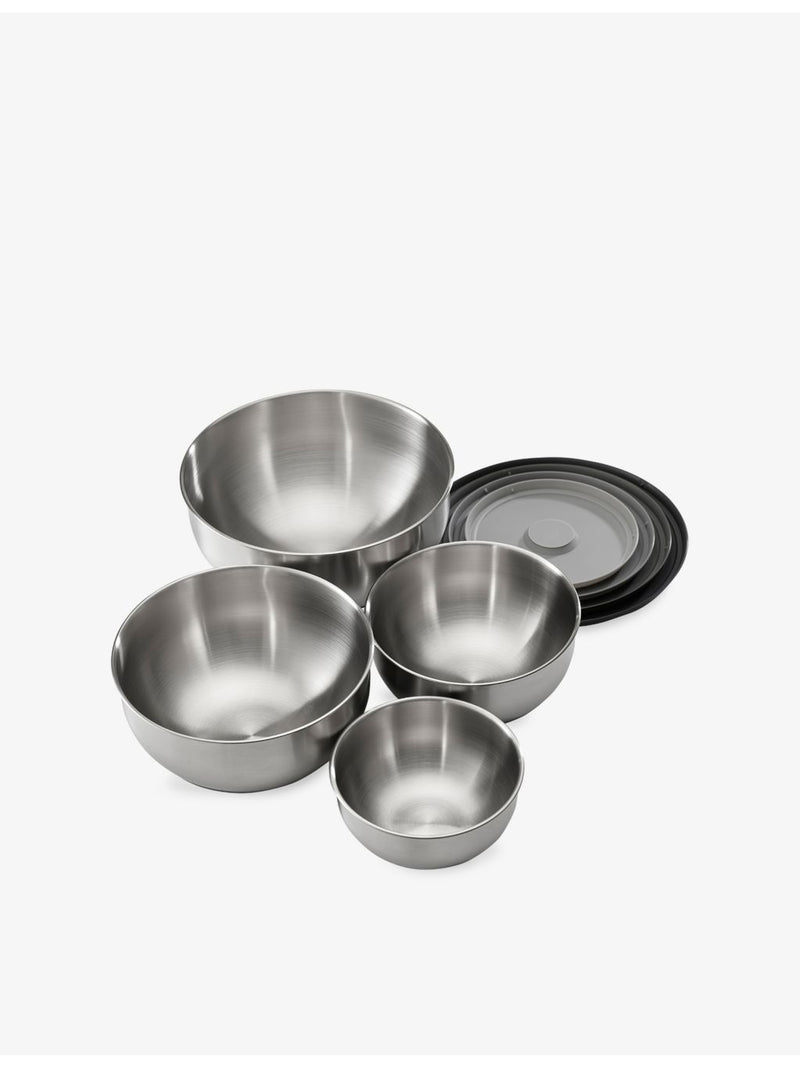 Joseph Joseph four-piece stainless steel bowl set - British product