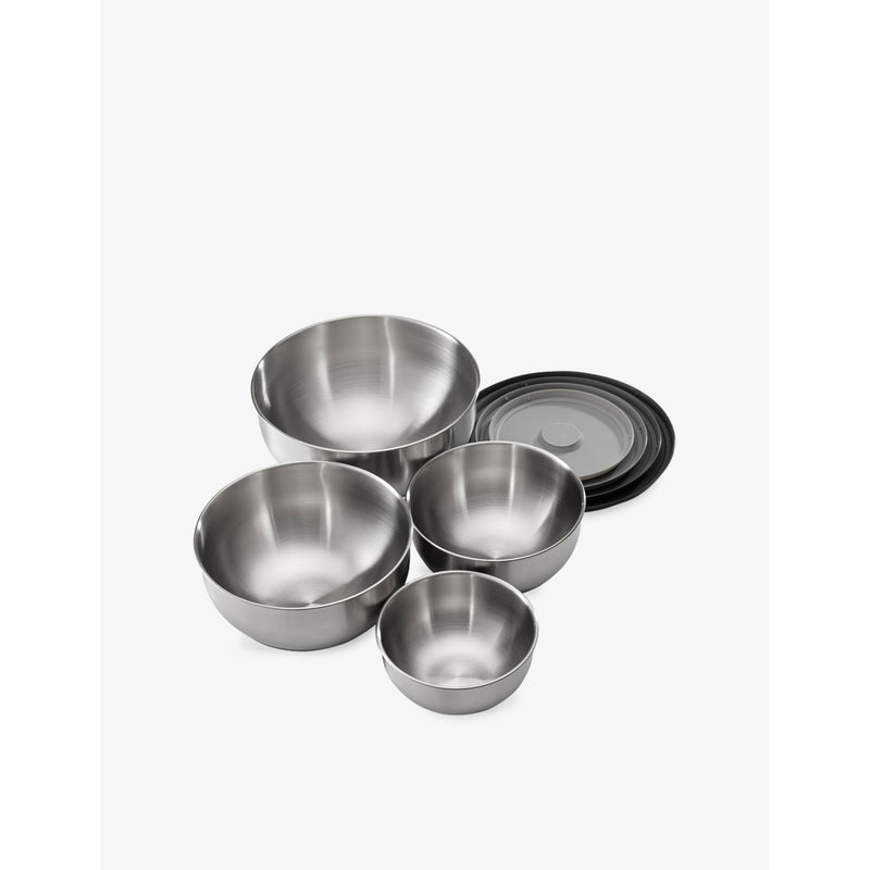 Joseph Joseph four-piece stainless steel bowl set - British product