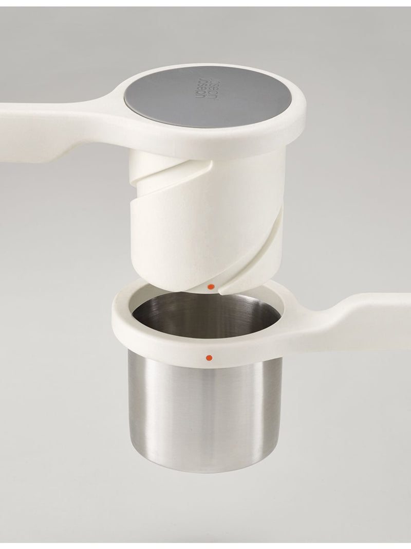 Joseph Joseph Helix stainless steel potato ricer (British brand)