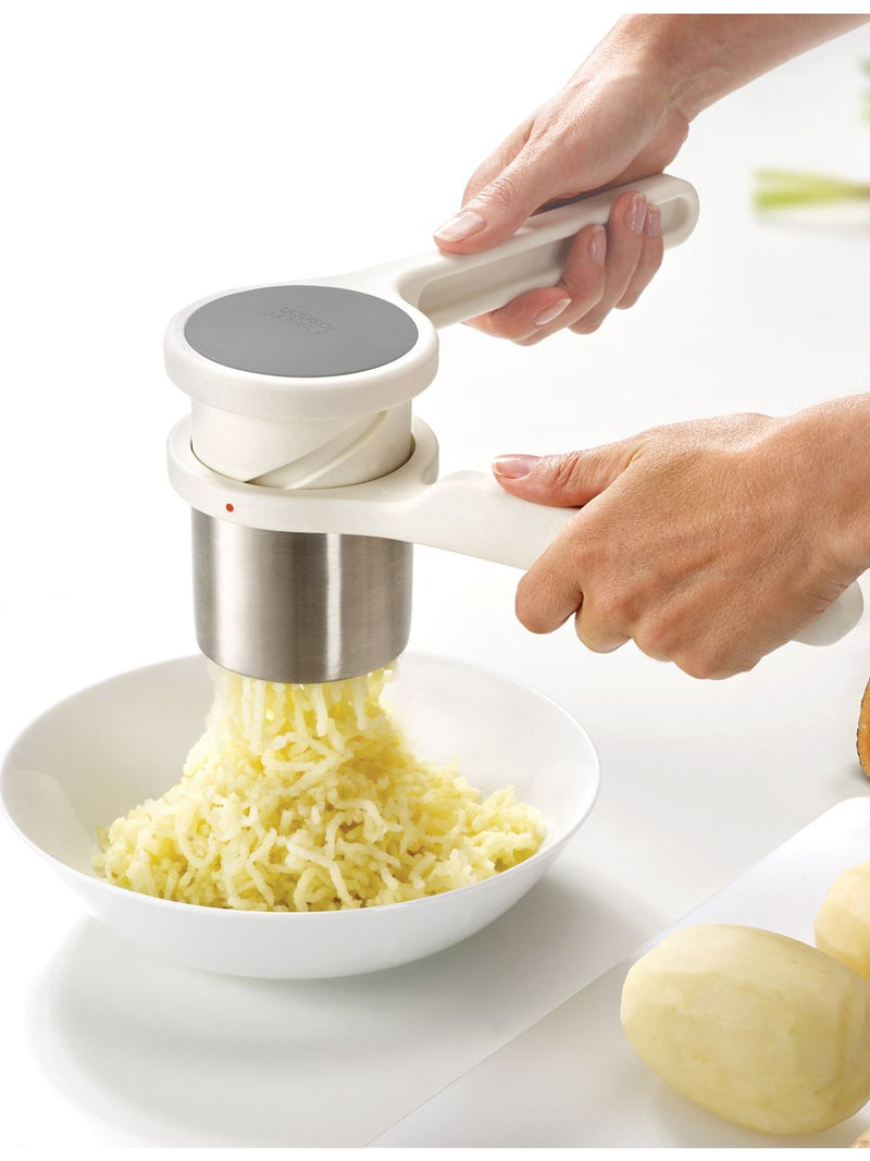 Joseph Joseph Helix stainless steel potato ricer (British brand)
