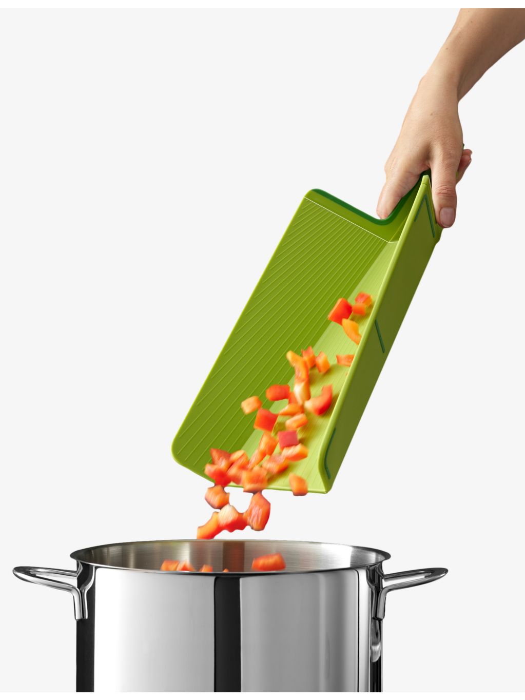 Joseph Joseph Chop2Pot Plus folding chopping board, UK version
