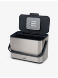 Joseph Joseph stainless steel food waste caddy 4L, imported from the UK