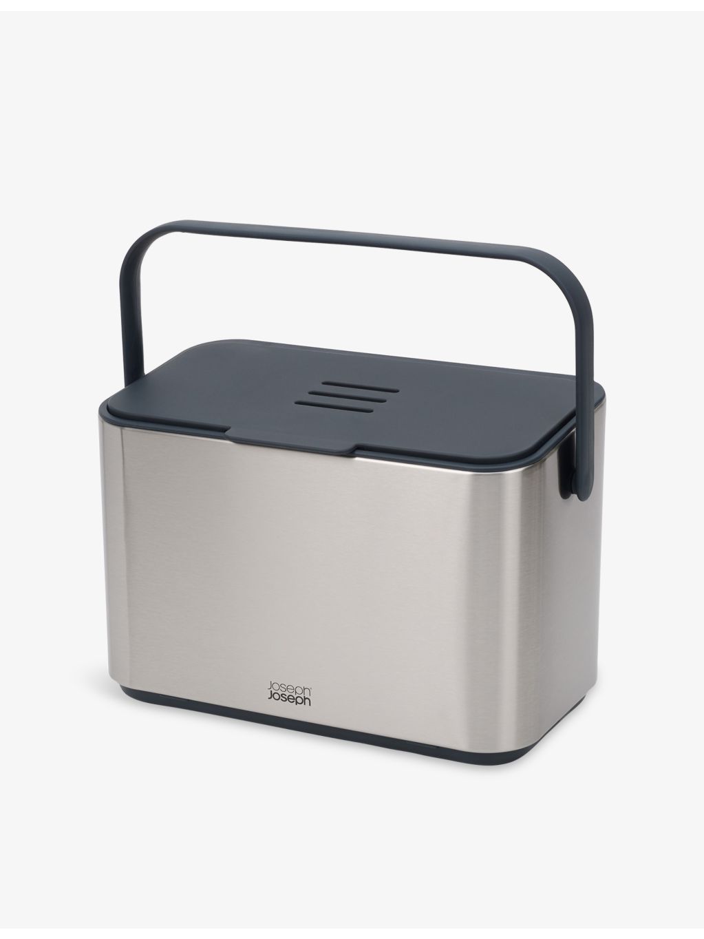 Joseph Joseph stainless steel food waste caddy 4L, imported from the UK