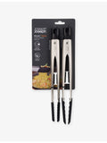 Joseph Joseph Elevate Fusion stainless steel tong set, imported from the UK