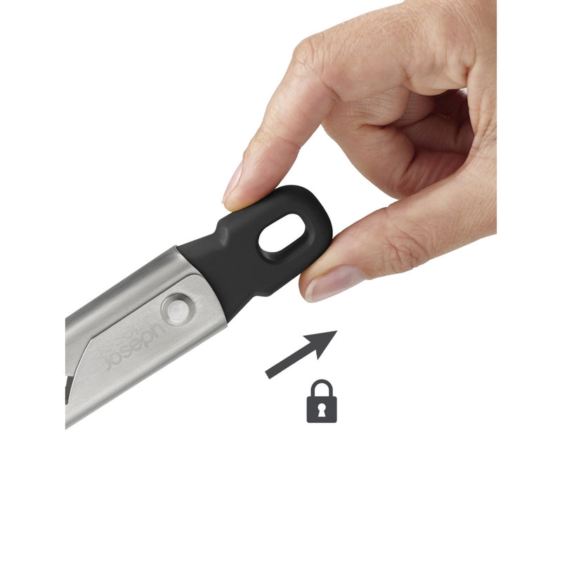 Joseph Joseph Elevate Fusion stainless steel tong set, imported from the UK
