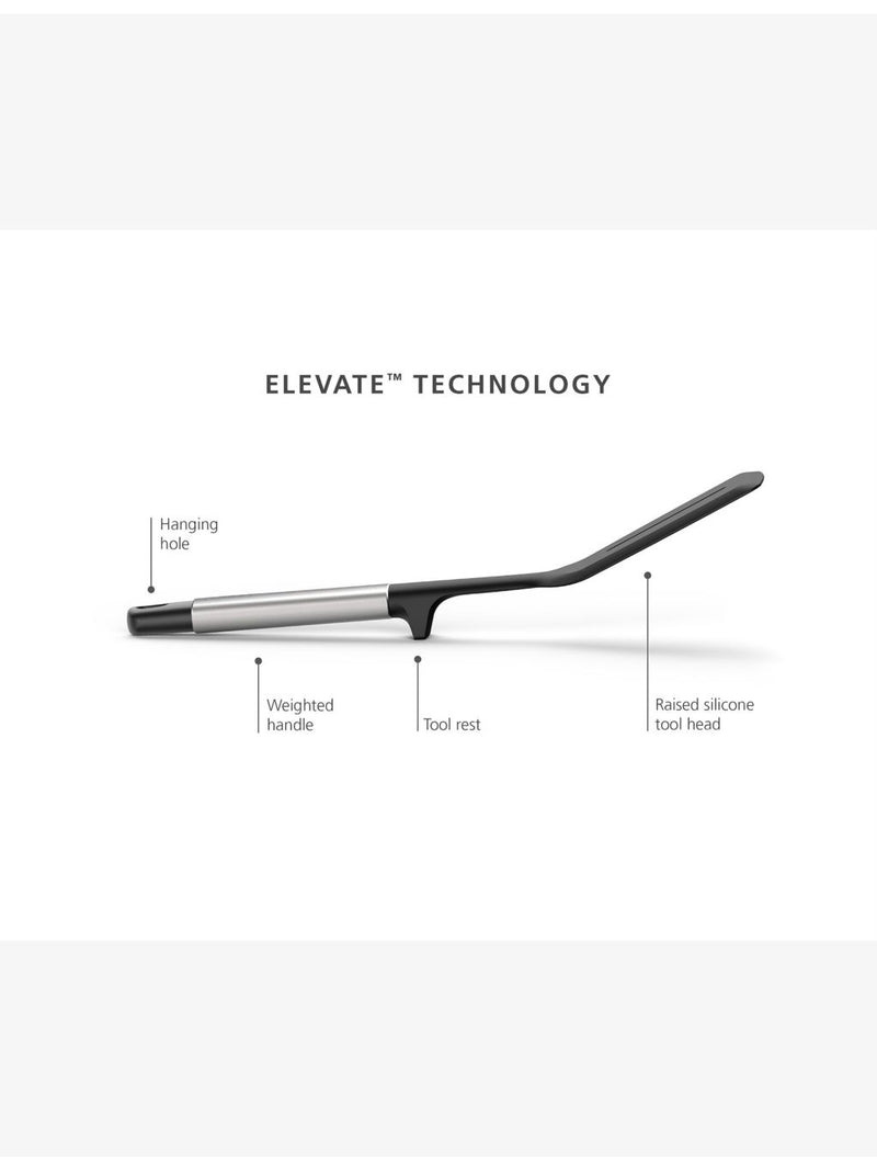 Joseph Joseph Elevate stainless steel slotted turner (British brand)
