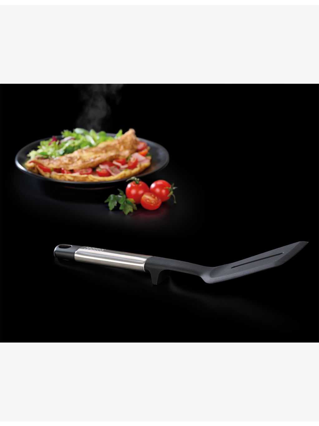 Joseph Joseph Elevate stainless steel slotted turner (British brand)