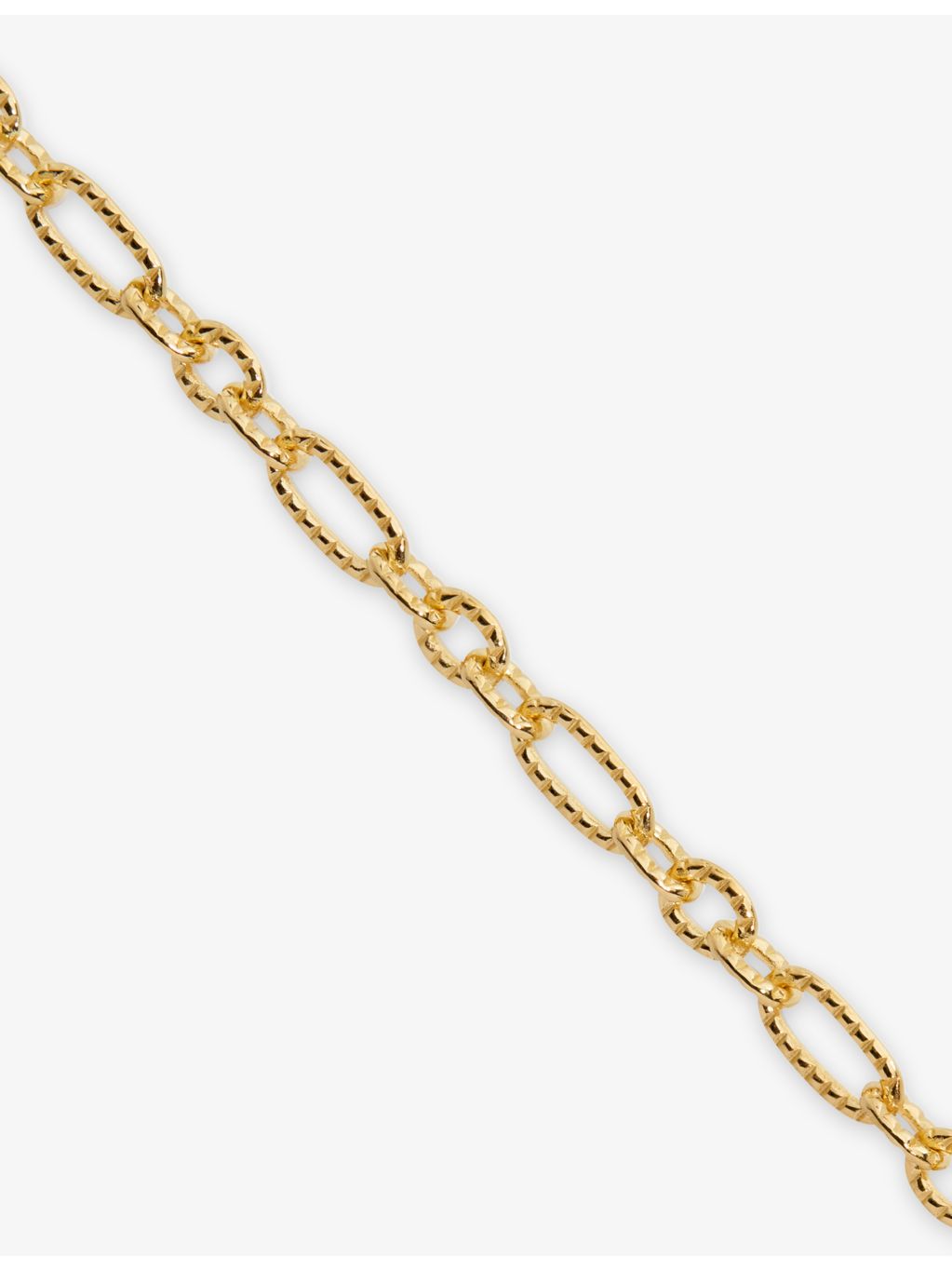 Monica Vinader 18ct gold vermeil bracelet, imported from the UK