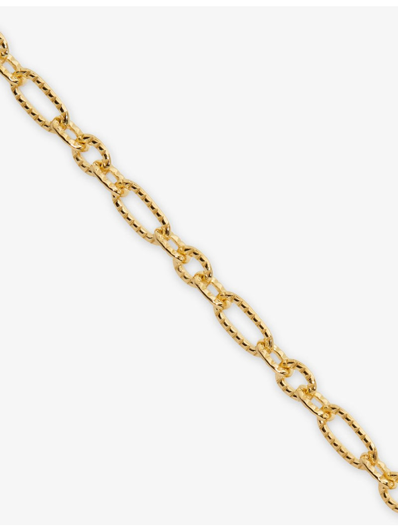 Monica Vinader 18ct gold vermeil bracelet, imported from the UK