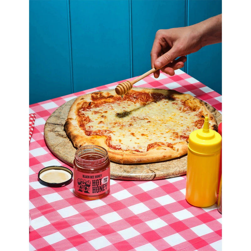 Black Bee Honey hot habanero chilli honey 227g (British brand)