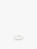 Astrid & Miyu Pavé Knot 925 Sterling Silver Ring