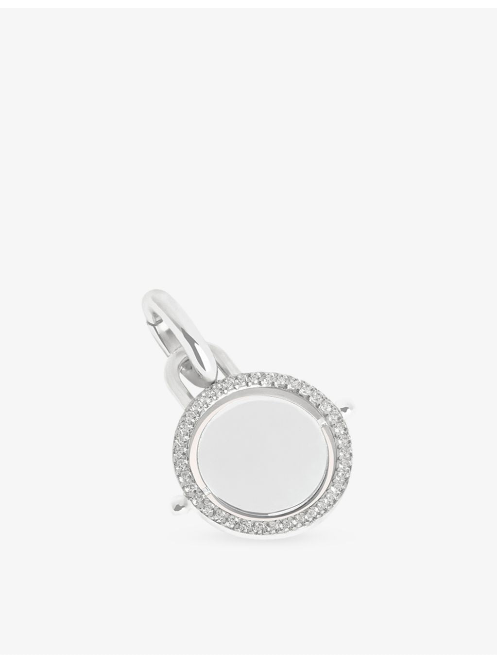 Astrid & Miyu clip charm spinning coin 925 sterling silver, imported from the UK