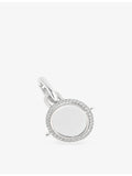 Astrid & Miyu clip charm spinning coin 925 sterling silver, imported from the UK