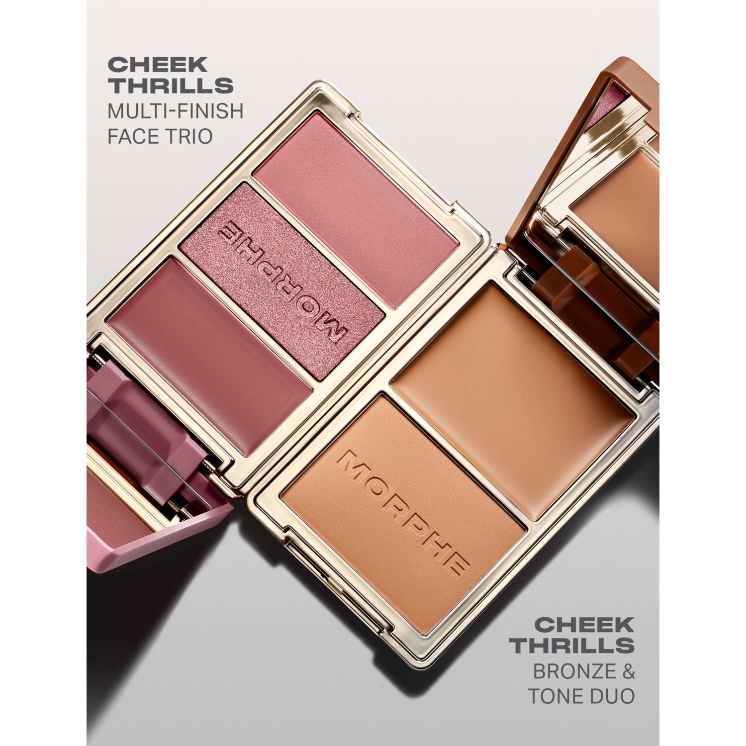 Morphe Cheek Thrills Bronze and Tone Duos, UK version