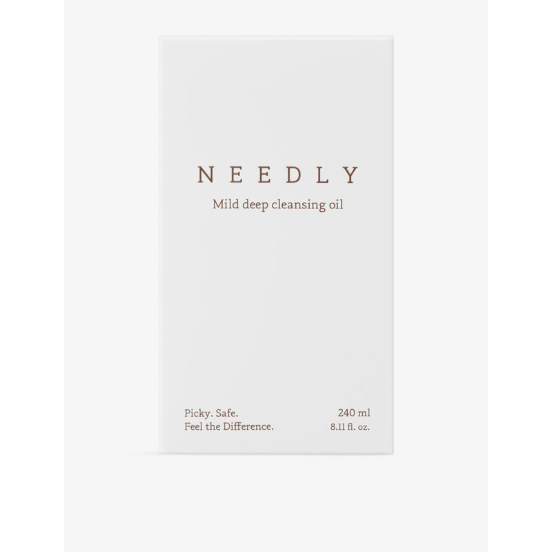 NEEDLY mild deep cleansing oil 240ml, imported from the UK