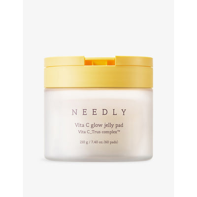 selfridges NEEDLY Vita C Glow Jelly Facial Toner Pads 60 Count 210g- Buy online at McGrocer