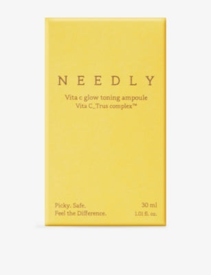 NEEDLY Vita C Glow Toning Ampoule 30ml, imported from the UK