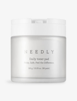 NEEDLY daily exfoliating toner pads 80 pads 310g, UK version