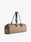 Pre-loved Fendi Zucchino canvas shoulder bag, UK version
