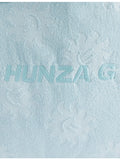 Hunza G Sunny Towelling beach bag in cotton (British brand)