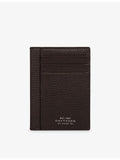 Smythson Panama large leather card holder with gold-toned branding, UK version